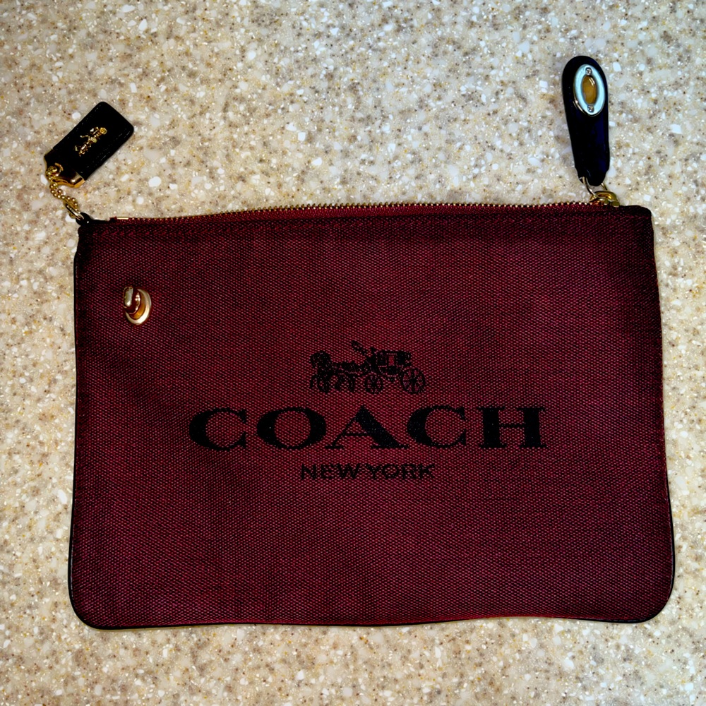 COACH CLUTCH BAG…